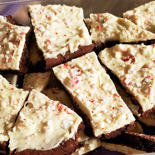 peppermint bark cookies