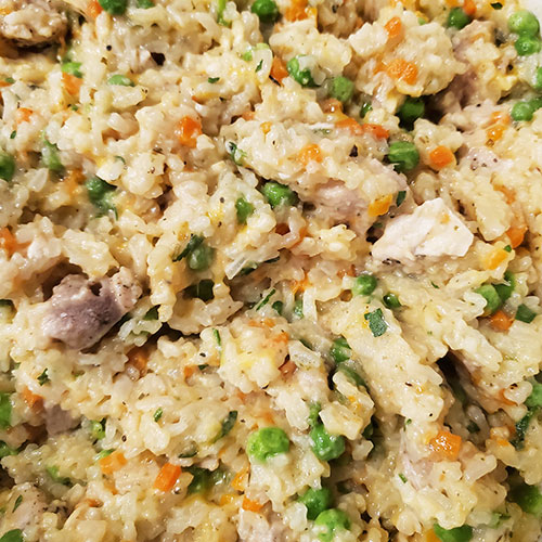 creamy chicken and rice