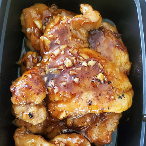 honey garlic chicken