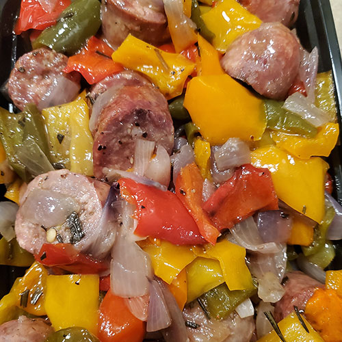 sausage and peppers