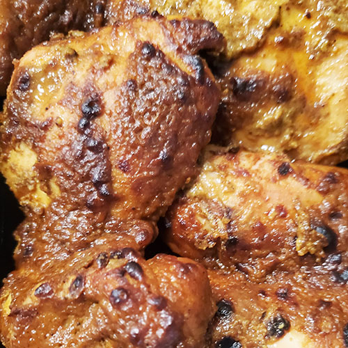 tandoori style chicken