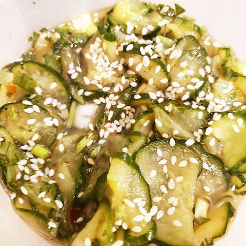 asian cucumber salad