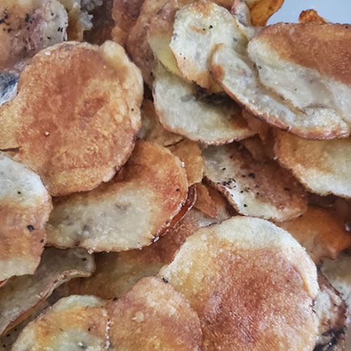 baked potato chips