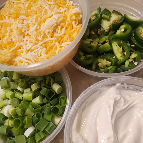 chili toppings