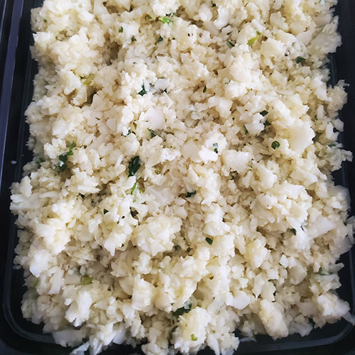 cilantro lime cauliflower rice