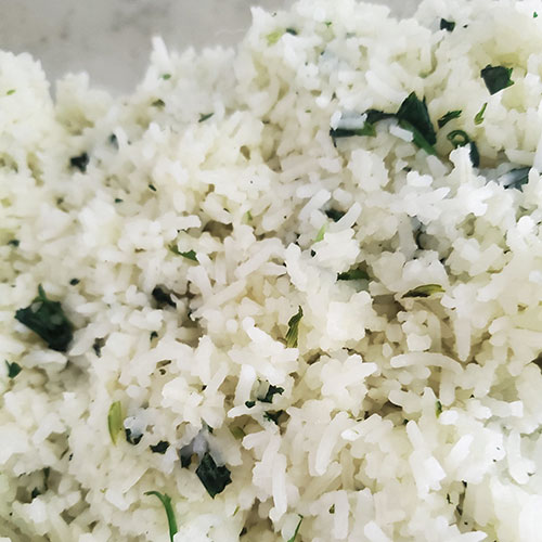 cilantro lime rice