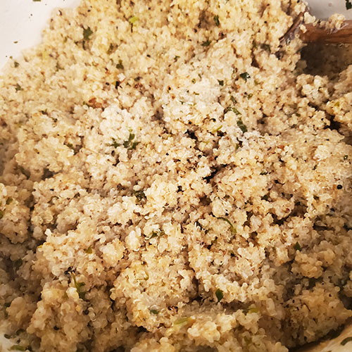 coconut quinoa
