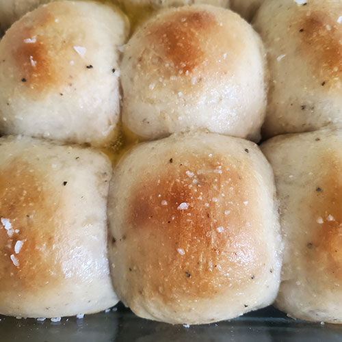 rosemary garlic dinner rolls