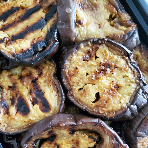 grilled eggplant