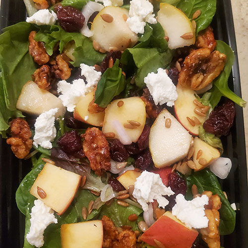 spinach apple salad